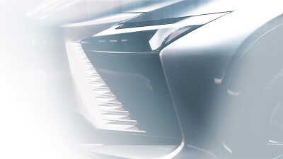 Lexus visar första skisserna av elbilen Lexus RZ