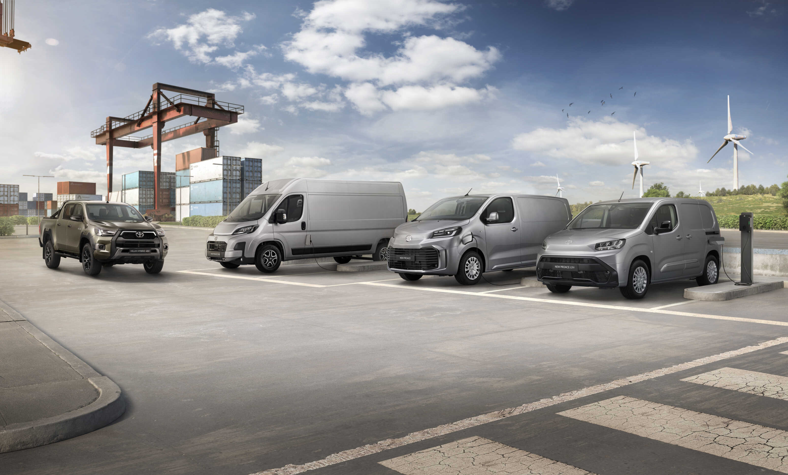Toyota Professional utökar med ny större transportbil och elektrifierat ...