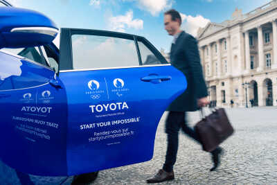 Toyota förser olympiska och paralympiska spelen i Paris 2024 med 500 vätgasdrivna bränslecellsbilar
