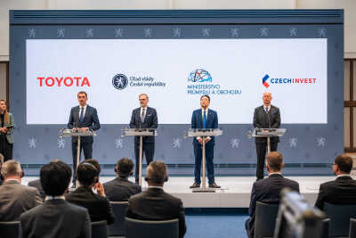 Toyota startar produktion av en ny elbil i Tjeckien