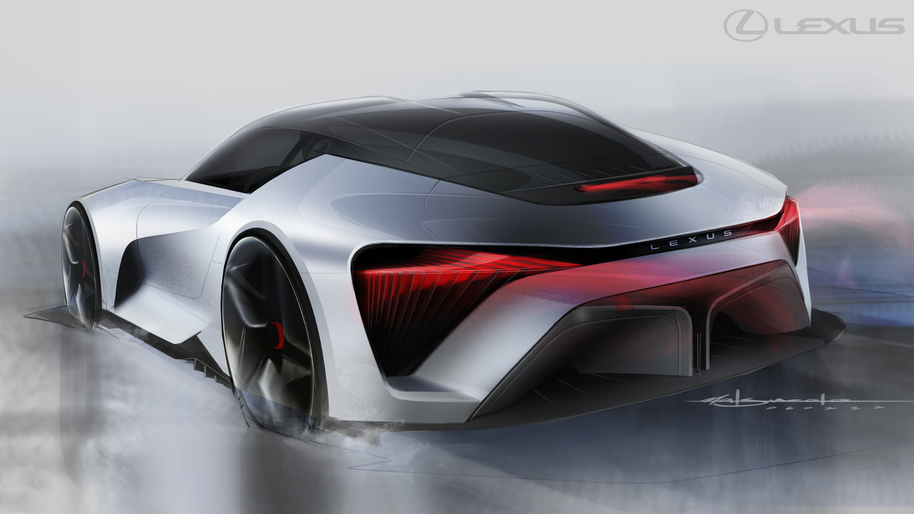 Lexus pekar ut färdriktningen för framtidens elektrifierade modeller