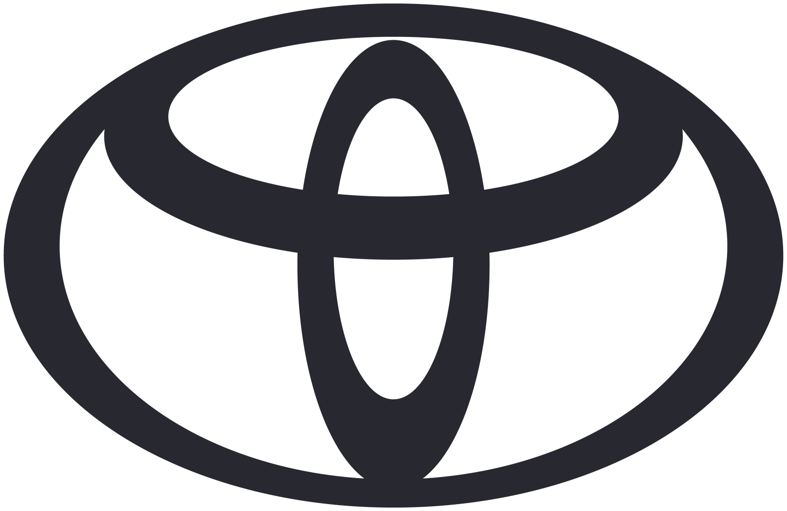 Toyotas nya logotyp för Europa